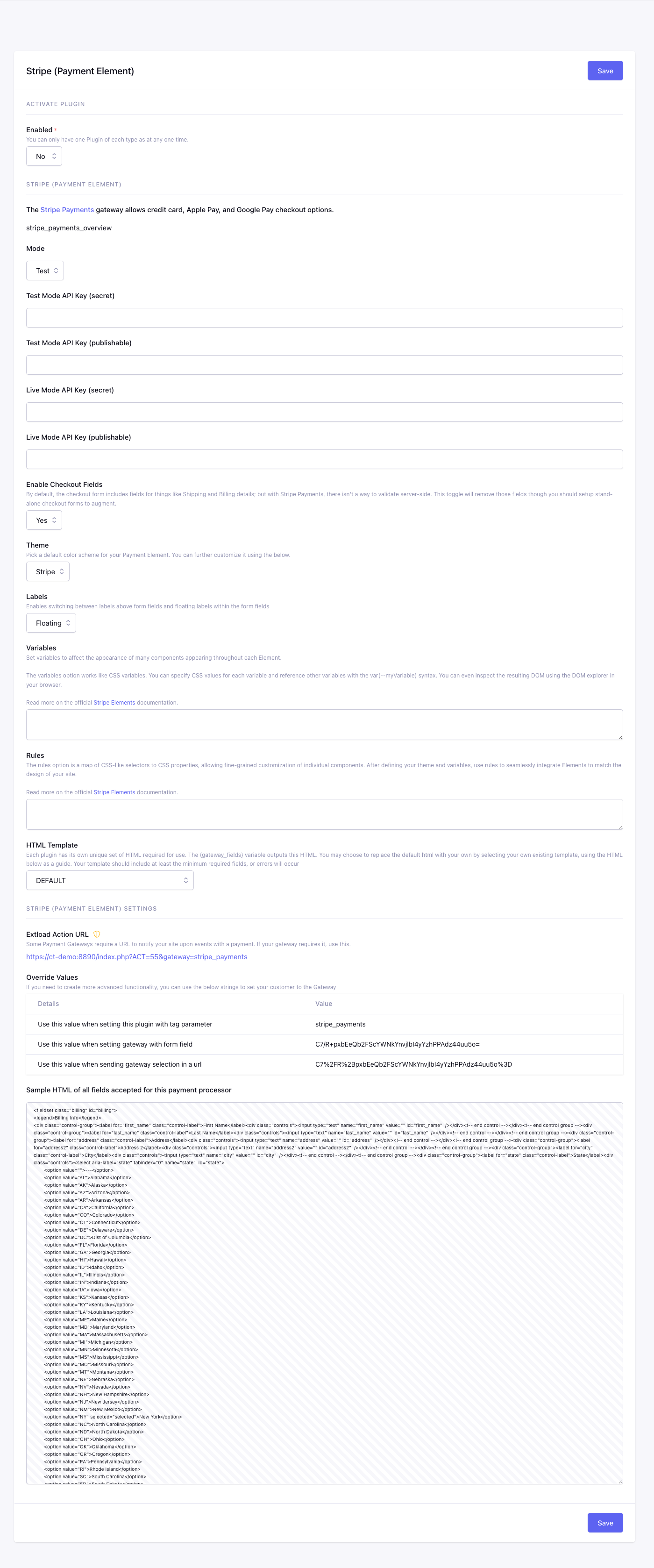 CartThrob Payment Plugins Edit Cartthrob Stripe Payments